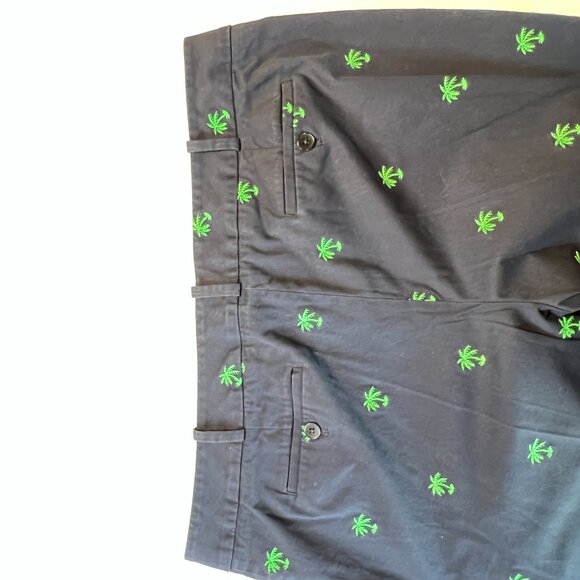 🌴 Talbots Signature Palm Print Pants – Coastal Charm in Size 16 💐 - Picture 3 of 12